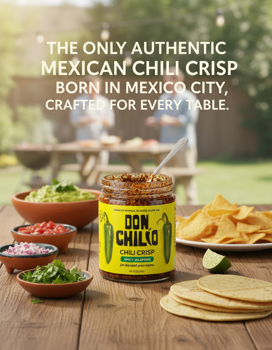 Don Chilio backyard BBQ spread